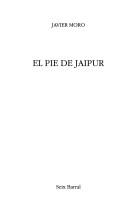 Portada de El pie de Jaipur