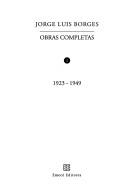Portada de Obras Completas 1