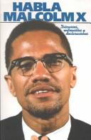 Portada de Habla Malcolm X