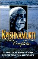 Portada de Krishnamurti, Biografia