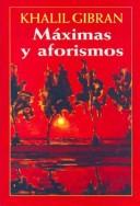 Portada de Máximas y aforismos