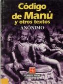 Portada de Código de Manú y otros textos