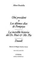 Portada de Ubu President