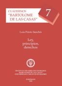 Portada de Ley, principios, derechos