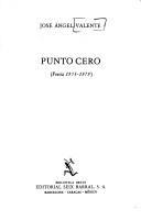 Portada de Punto cero