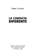 Portada de La conducta diferente
