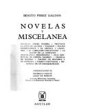 Portada de Novelas y miscelánea