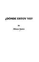 Portada de ¿Dónde estoy yo?