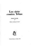 Portada de Los siete contra Tebas