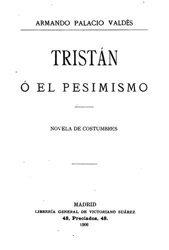Portada de Tristán