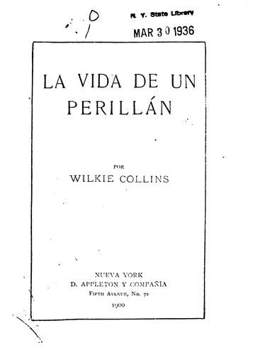 Portada de La vida de un perillán