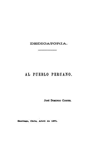 Portada de Parnaso peruano