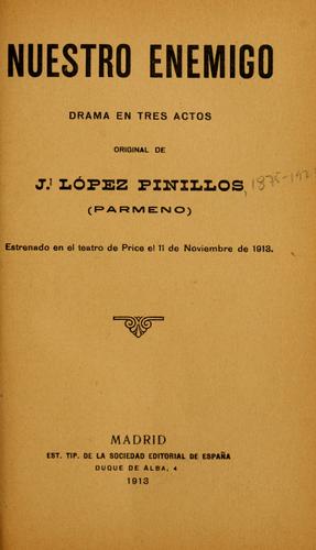 Portada de Nuestro enemigo