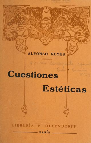 Portada de Cuestiones estéticas