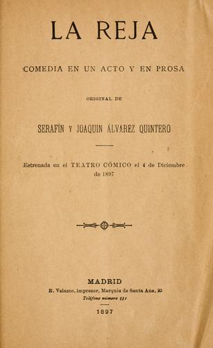 Portada de La reja