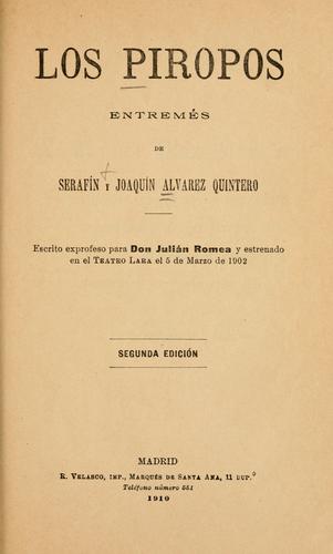 Portada de Los piropos