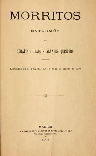 Portada de Morritos