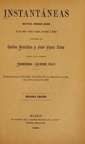 Portada de Instantáneas