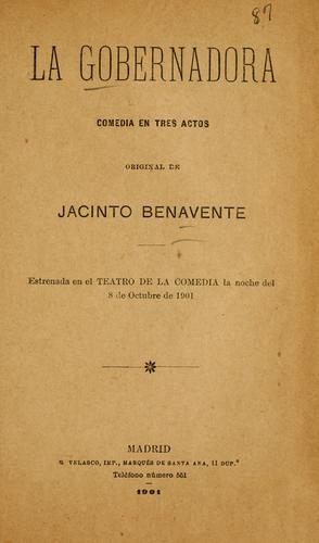 Portada de La gobernadora