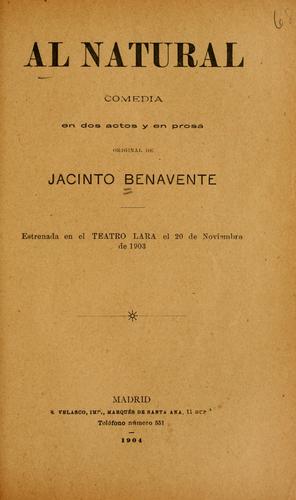 Portada de Al natural