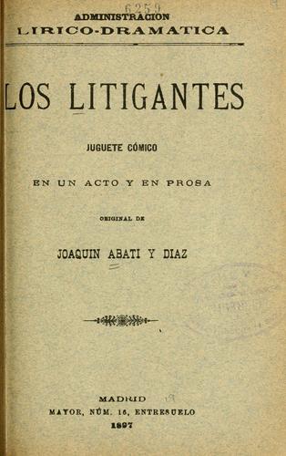 Portada de Los litigantes