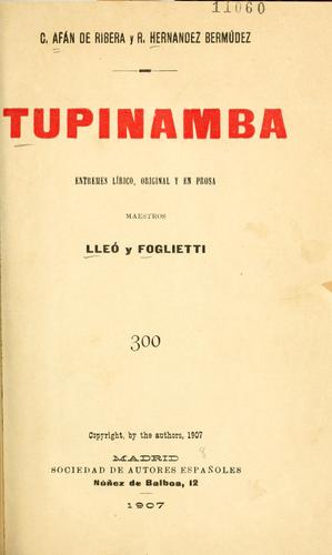 Portada de Tupinamba