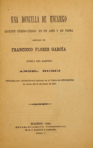 Portada de Una doncella de encargo