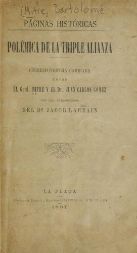 Portada de Páginas históricas