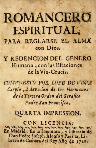 Portada de Romancero espiritual