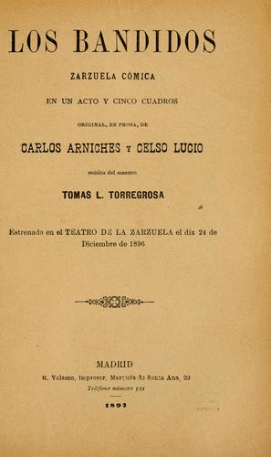 Portada de Los bandidos