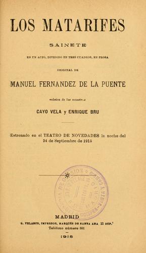 Portada de Los matarifes
