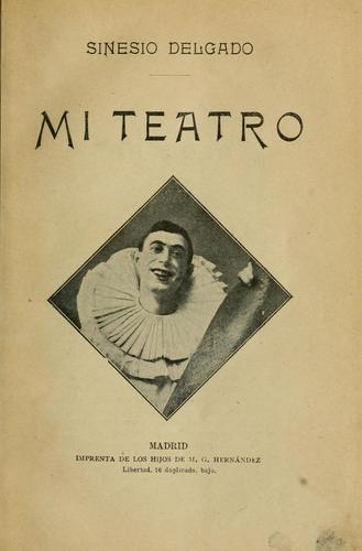Portada de Mi teatro