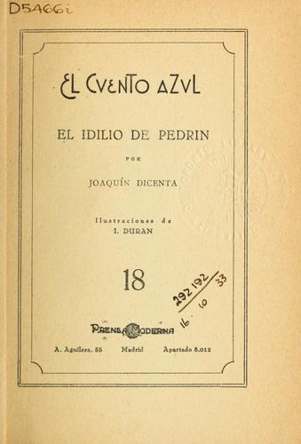 Portada de El idilio de Pedrín