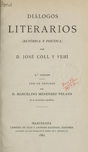 Portada de Diálogos literarios