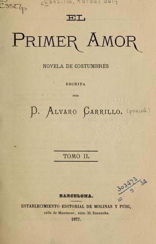 Portada de El primer amor