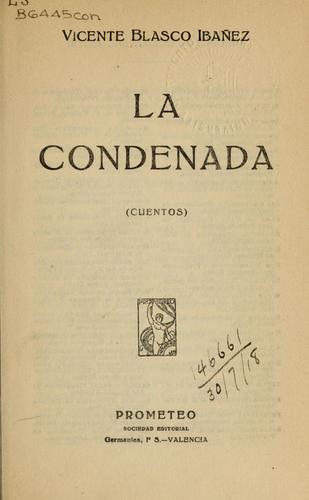 Portada de Condenada
