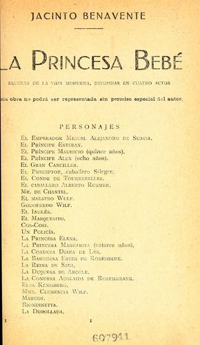 Portada de La princesa Bebé