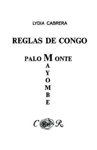 Portada de Reglas de Congo