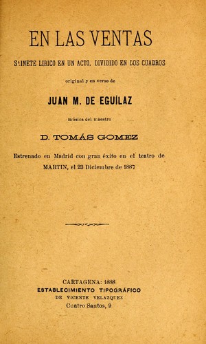 Portada de En las ventas