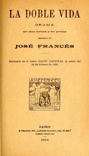 Portada de La doble vida