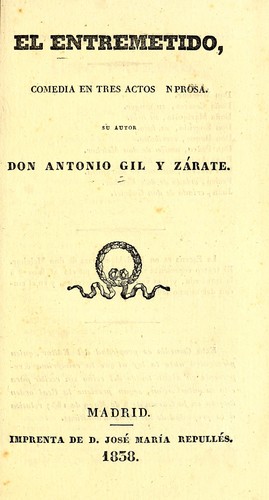 Portada de El entremetido