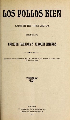 Portada de Los pollos bien