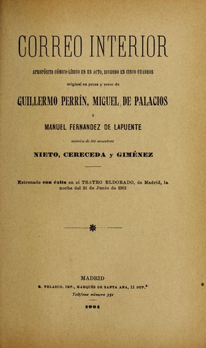 Portada de Correo interior