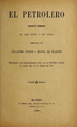 Portada de El petrolero