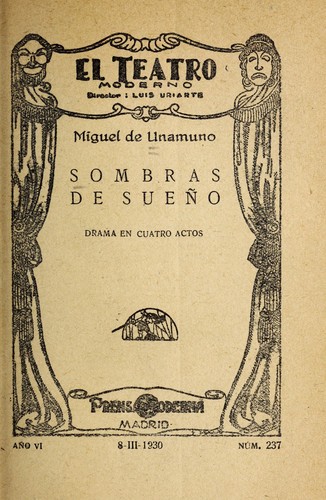 Portada de Sombras de sueño