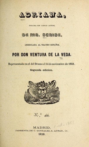 Portada de Adriana