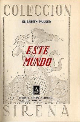 Portada de Este mundo