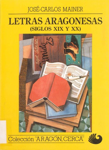 Portada de Letras aragonesas