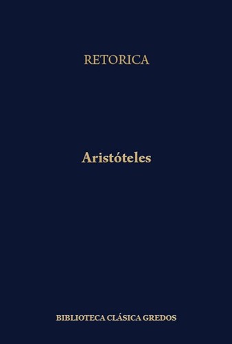 Portada de Retórica