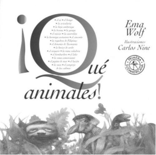 Portada de Que Animales!
